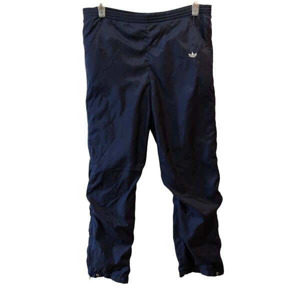 Vintage Adidas Trefoil Medium Blue Athletic Ankle Zip Track Pants Size M - Picture 2 of 14